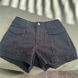 Old Navy Women's Dark Gray Cargo Shorts